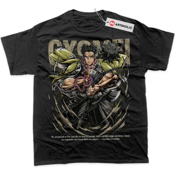 Gyomei Himejima Shirt, Demon Slayer Shirt, Anime Shirt, Graphic T-Shirt