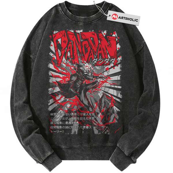 Okarun Sweatshirt, Dandadan Sweatshirt, Anime Sweatshirt, Vintage Sweatshirt