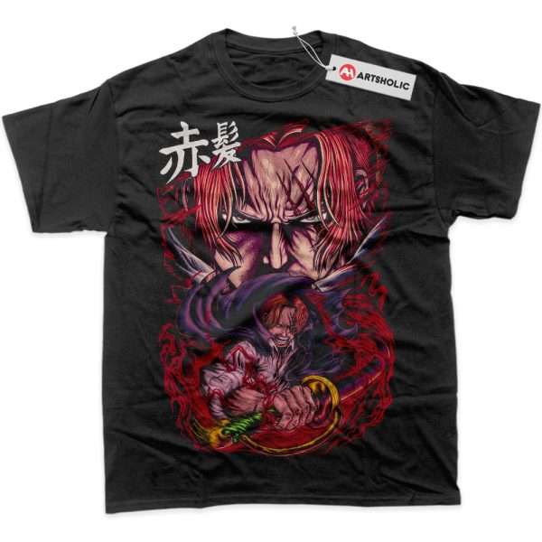 Shanks Shirt, One Piece Shirt, Anime Shirt, Graphic Tee