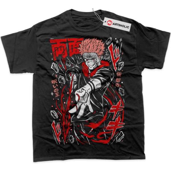 Yuji Itadori Shirt, Jujutsu Kaisen Shirt, Anime Shirt, Graphic T-Shirt