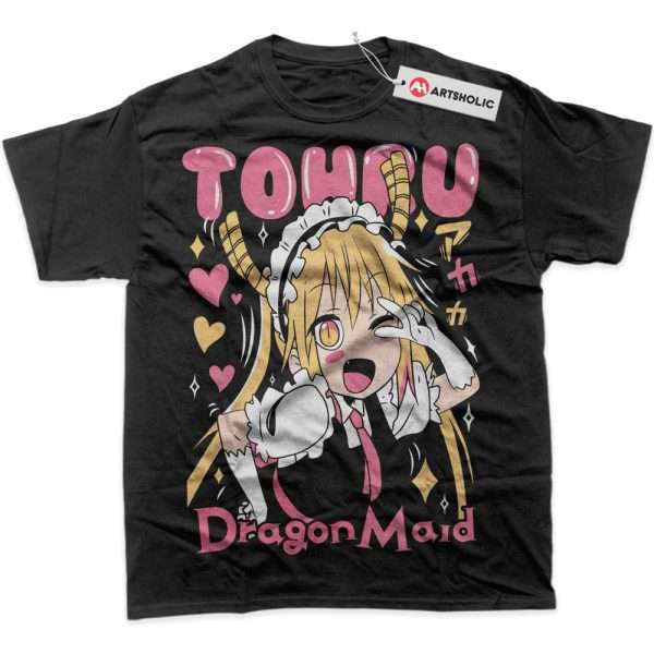 Tohru Shirt, Miss Kobayashi's Dragon Maid Shirt, Anime Shirt, Graphic T-Shirt
