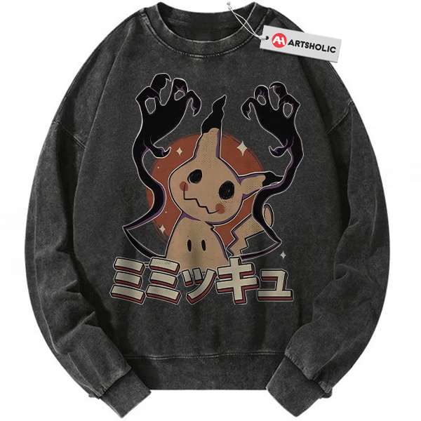 Mimikyu Sweatshirt, Pokemon Sweatshirt, Anime Sweatshirt, Vintage Sweatshirt