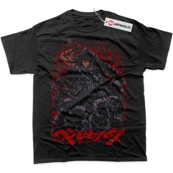 Guts Shirt, Berserk Shirt, Anime Shirt, Graphic T-Shirt