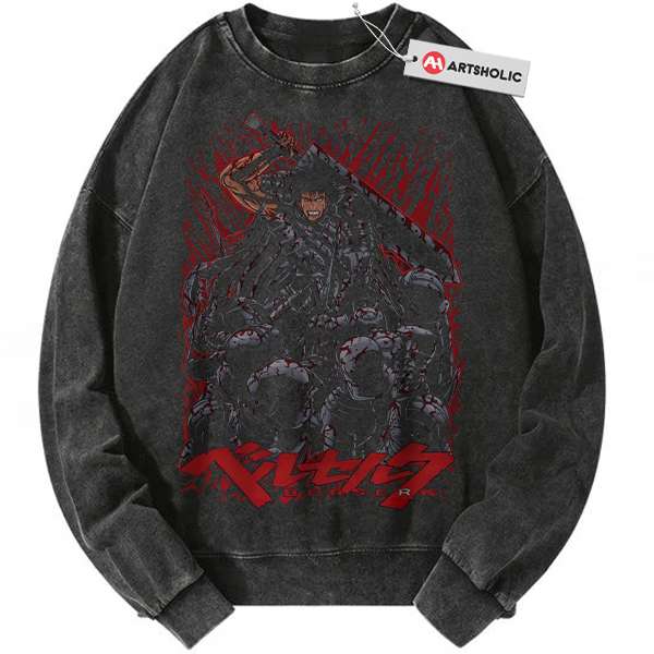 Guts Sweatshirt, Berserk Sweatshirt, Anime Sweatshirt, Vintage Sweatshirt