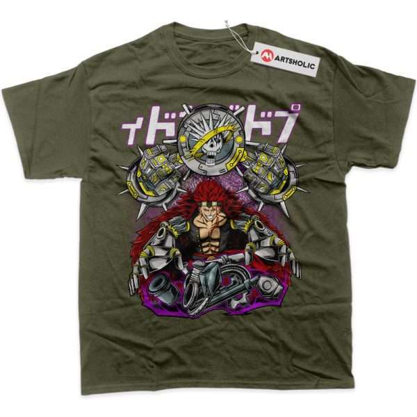 Eustass Kid Shirt, One Piece Shirt, Anime Shirt, Graphic T-Shirt