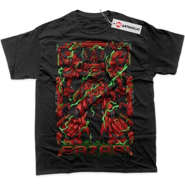 MSN-04 Sazabi Shirt, The Gundam Shirt, Anime Shirt, Graphic T-Shirt