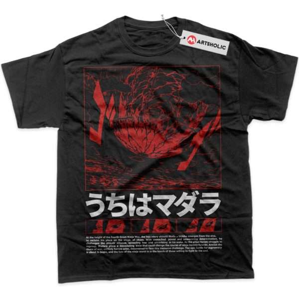 Madara Uchiha Shirt, Naruto Shirt, Anime Shirt, Graphic T-Shirt