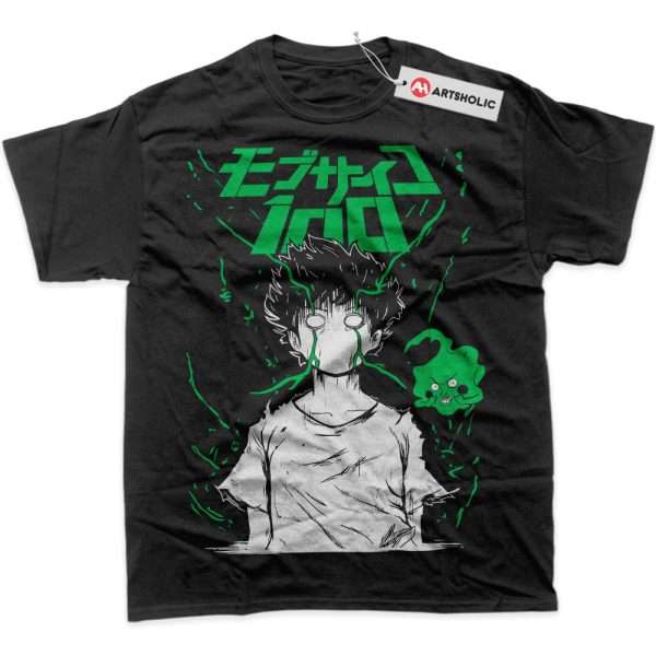 Shigeo Kageyama Shirt, Mob Psycho 100 Shirt, Anime Shirt, Graphic T-Shirt
