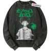 Shigeo Kageyama Sweatshirt, Mob Psycho 100 Sweatshirt, Anime Sweatshirt, Vintage Sweatshirt