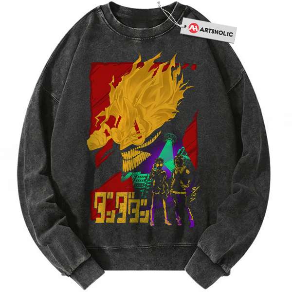 Okarun Sweatshirt, Dandadan Sweatshirt, Anime Sweatshirt, Vintage Sweatshirt