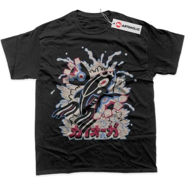 Kyogre Shirt, Pokemon Shirt, Anime Shirt, Graphic T-Shirt