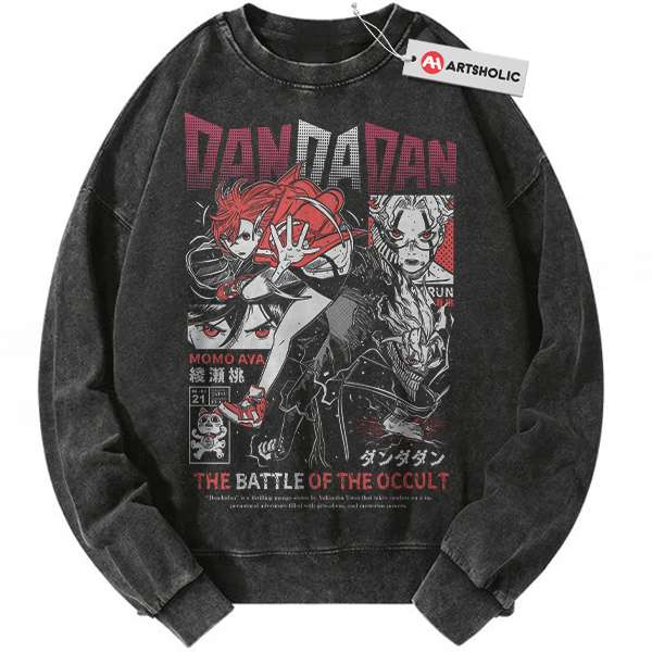 Dandadan Sweatshirt, Anime Sweatshirt, Vintage Sweatshirt