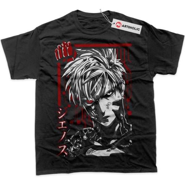 Genos Shirt, One Punch Man Shirt, Anime Shirt, Graphic T-Shirt