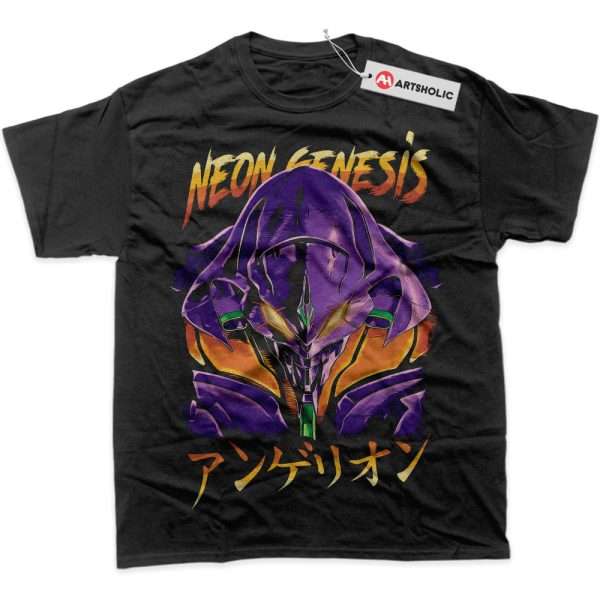 Unit-01 Shirt, Neon Genesis Evangelion Shirt, Anime Shirt, Graphic T-Shirt