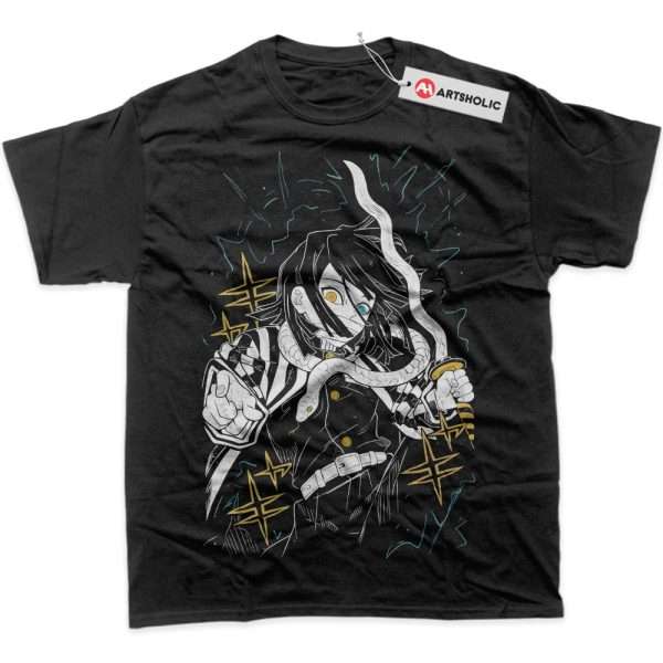 Obanai Iguro Shirt, Demon Slayer Shirt, Anime Shirt, Graphic T-Shirt
