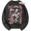 Nezuko Kamado Sweatshirt, Demon Slayer Sweatshirt, Anime Sweatshirt, Vintage Sweatshirt