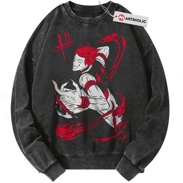 Hisoka Morow Sweatshirt, Hunter x Hunter Sweatshirt, HxH Sweatshirt, Anime Sweatshirt, Vintage Sweatshirt