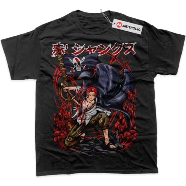 Shanks Shirt, One Piece Shirt, Anime Shirt, Graphic T-Shirt