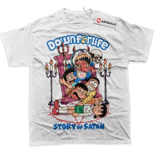 Doraemon Shirt, Anime Shirt, Graphic T-Shirt