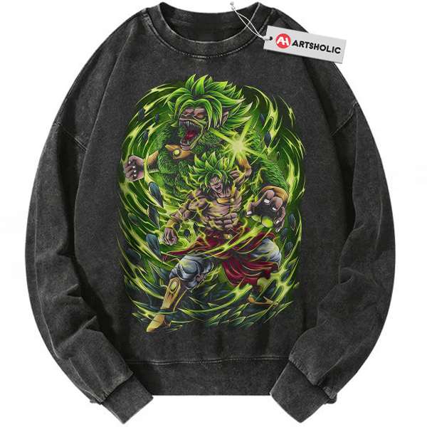 Broly Sweatshirt, Dragon Ball Z Sweatshirt, DBZ Sweatshirt, Anime Sweatshirt, Vintage Sweatshirt