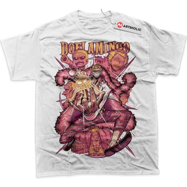 Donquixote Doflamingo Shirt, One Piece Shirt, Anime Shirt, Graphic Tee