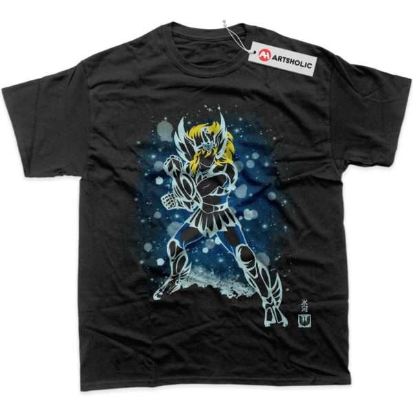 Cygnus Hyoga Shirt, Saint Seiya Shirt, Anime Shirt, Graphic T-Shirt