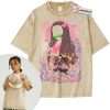 Nezuko Kamado Shirt For Kids, Demon Slayer Shirt For Kids, Anime Shirt For Kids, Vintage Tee For Kids