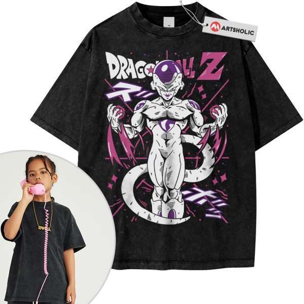 Frieza Shirt For Kids, Dragon Ball Shirt For Kids, Anime Shirt For Kids, Vintage T-Shirt For Kids