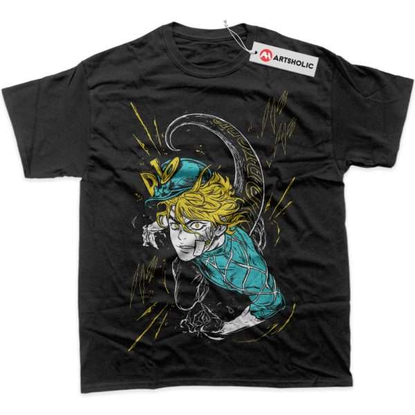 Dio Brando Shirt, JoJo's Bizarre Adventure Shirt, Anime Shirt, Graphic T-Shirt