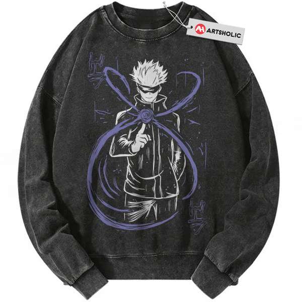 Satoru Gojo Sweatshirt, Jujutsu Kaisen Sweatshirt, Anime Sweatshirt, Vintage Sweatshirt