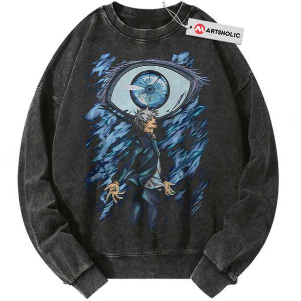 Satoru Gojo Sweatshirt, Jujutsu Kaisen Sweatshirt, Anime Sweatshirt, Vintage Sweatshirt