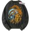 Skeleton Naruto Uzumaki Sweatshirt, Anime Sweatshirt, Vintage Sweatshirt