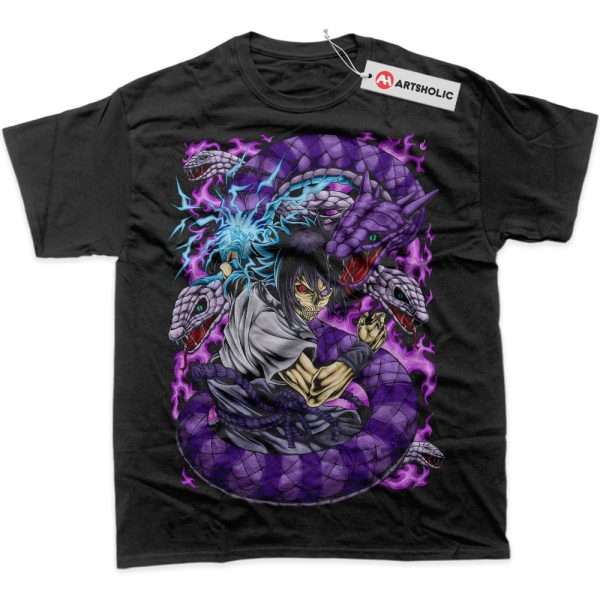 Skull Sasuke Uchiha Shirt, Naruto Shirt, Anime Shirt, Graphic Tee