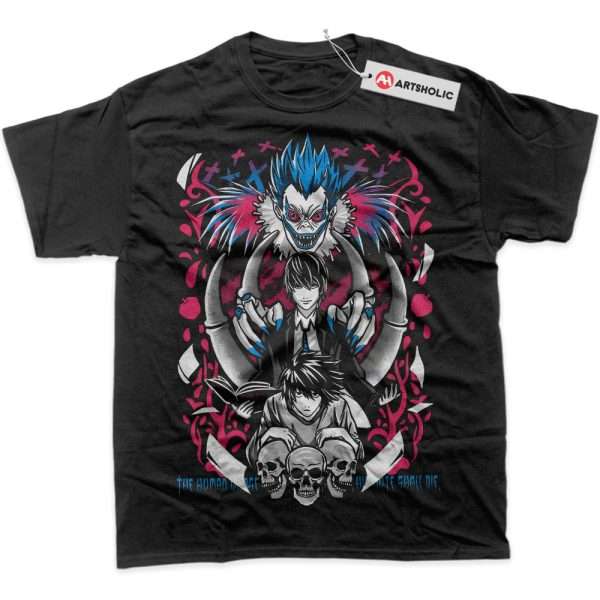 Ryuk vs Light Yagami Shirt, Death Note Shirt, Anime Shirt, Graphic T-Shirt
