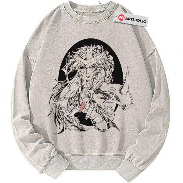 Scorpio Milo Sweatshirt, Saint Seiya Sweatshirt, Anime Sweatshirt, Vintage Sweatshirt