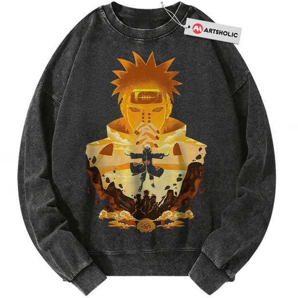 Pain - Nagato Uzumaki Sweatshirt, Naruto Sweatshirt, Anime Sweatshirt, Vintage Sweatshirt