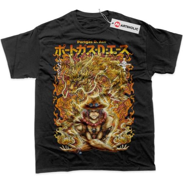 Portgas D Ace Shirt, One Piece Shirt, Anime Shirt, Graphic Tee