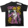 Giorno Giovanna Shirt, JoJo's Bizarre Adventure Shirt, Anime Shirt, Graphic T-Shirt