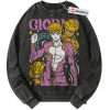 Giorno Giovanna Sweatshirt, JoJo's Bizarre Adventure Sweatshirt, Anime Sweatshirt, Vintage Sweatshirt
