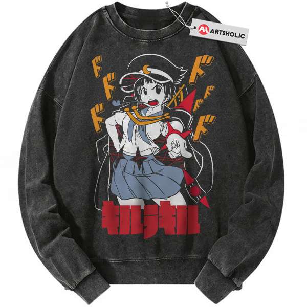 Mako Mankanshoku Sweatshirt, Kill la Kill Sweatshirt, Anime Sweatshirt, Vintage Sweatshirt