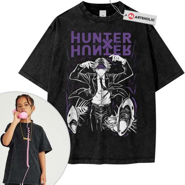 Chrollo Lucilfer Shirt For Kids, Hunter x Hunter Shirt For Kids, HxH Shirt For Kids, Anime Shirt For Kids, Vintage T-Shirt For Kids