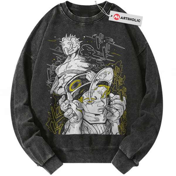 Emporio Alnino Sweatshirt, JoJo's Bizarre Adventure Sweatshirt, Anime Sweatshirt, Vintage Sweatshirt