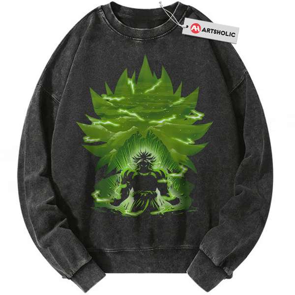 Broly Sweatshirt, Dragon Ball Sweatshirt, DBZ Sweatshirt, Anime Sweatshirt, Vintage Sweatshirt