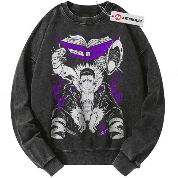 Chrollo Lucilfer Sweatshirt, Hunter x Hunter Sweatshirt, HxH Sweatshirt, Anime Sweatshirt, Vintage Sweatshirt