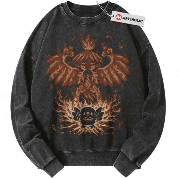 Rowlet vs Decidueye Sweatshirt, Pokemon Sweatshirt, Anime Sweatshirt, Vintage Sweatshirt