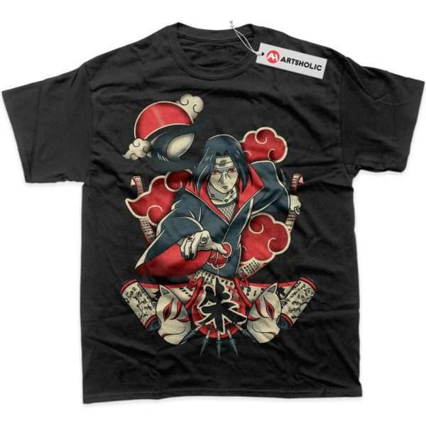 Itachi Uchiha Shirt, Naruto Shirt, Anime Shirt, Graphic T-Shirt