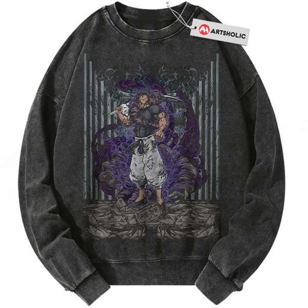 Toji Fushiguro Sweatshirt, Jujutsu Kaisen Sweatshirt, Anime Sweatshirt, Vintage Sweatshirt