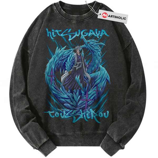 Toshiro Hitsugaya Sweatshirt, Bleach Sweatshirt, Anime Sweatshirt, Vintage Sweatshirt