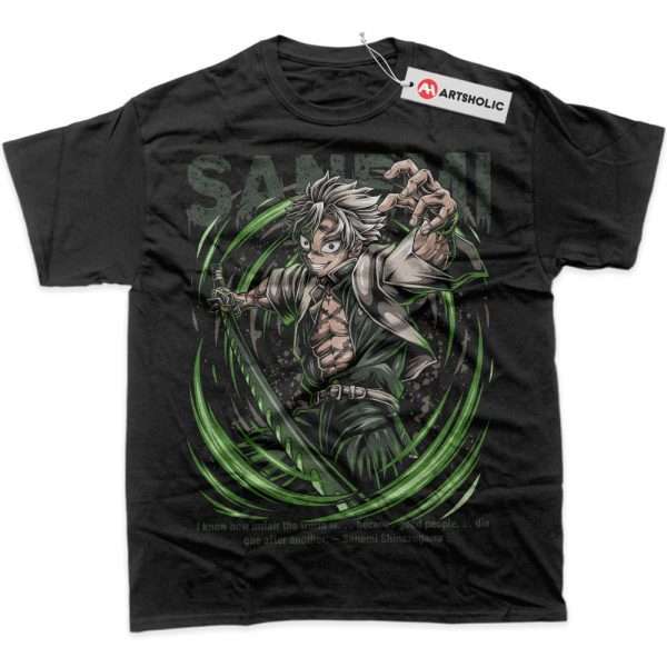 Sanemi Shinazugawa Shirt, Demon Slayer Shirt, Anime Shirt, Graphic T-Shirt