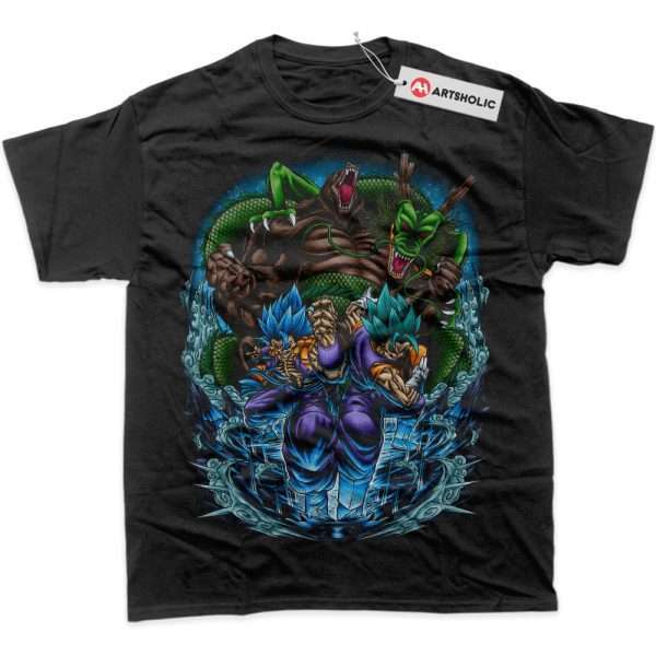 Skull Vegito vs Gogeta Shirt, Shenron Shirt, Dragon Ball Shirt, Anime Shirt, Graphic Tee